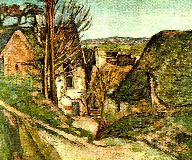 den hangdes hus, Paul Cezanne